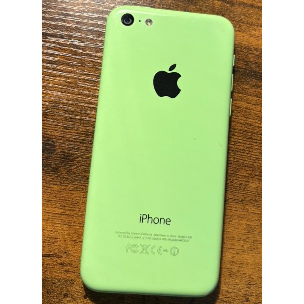 Apple iPhone 5C A1507 Green FOR PARTS only NOT WORKING